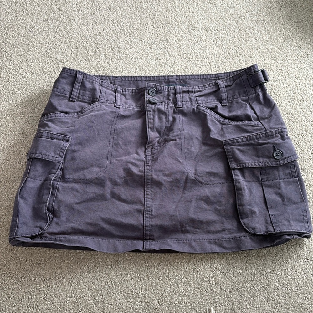 Cargo mini skirt
